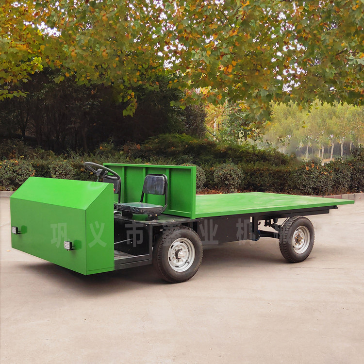 四輪重型電動平板車的特點及優勢 四輪重型電動平板車的特點及優勢